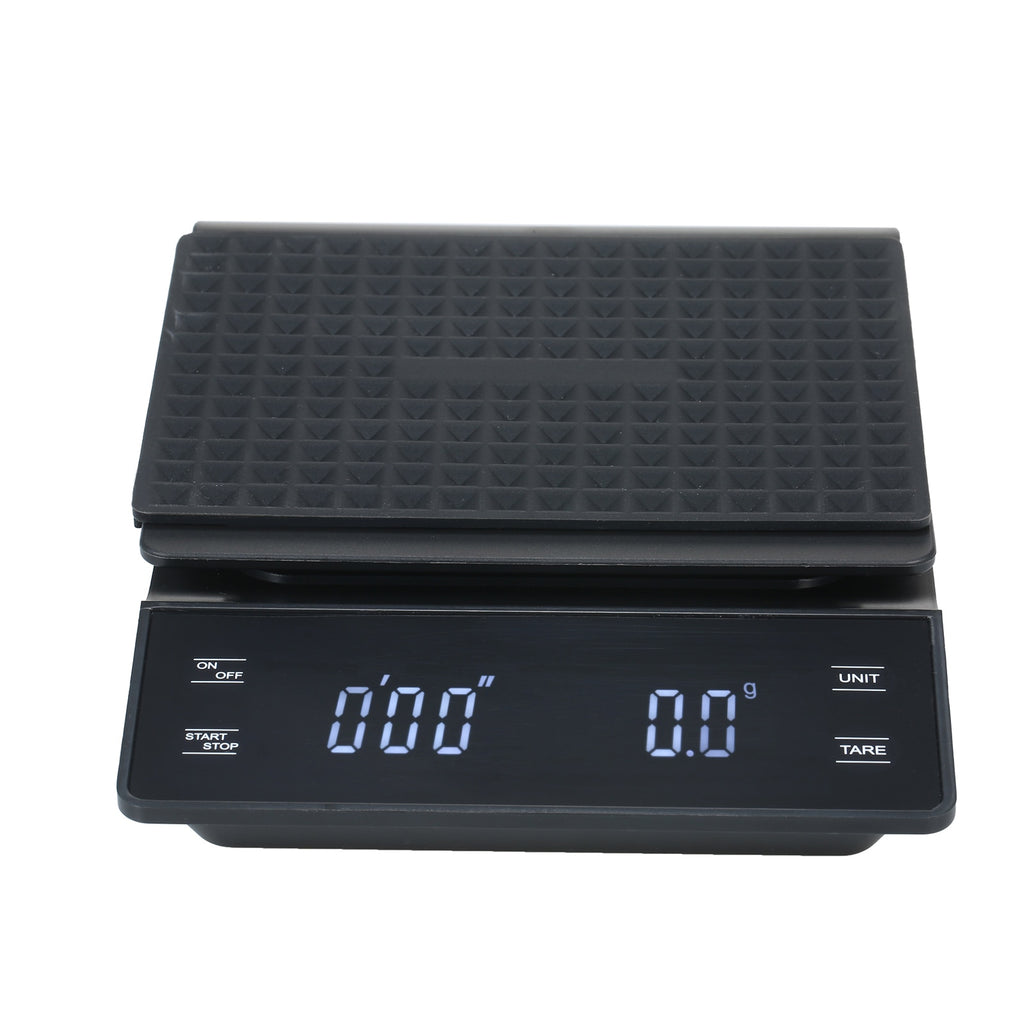 High Precision Electronic Kitchen Scale For Home Use, 5kg/1g Lcd Stainless  Steel Table Scale, Front Waterproof For Baking And Healthy Eating
