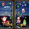 Old Man Series Christmas Window Door Sticker