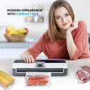 CalmDo 80 Kpa Vacuum Food Sealer Machine Automatic Manual Dry Wet Food Bag UK