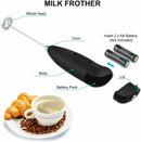 Electric Milk Frother Drink Foamer Whisk Mixer Stirrer Coffee Eggbeater Kitchen