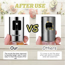 2PCS Stainless Oil Sprayer Cooking Mister Spray Pump Fine Bottle Kitchen Tool UK