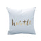 Sofa Square Cotton Linen Decorative Cushion Case