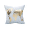 Sofa Square Cotton Linen Decorative Cushion Case