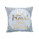 Sofa Square Cotton Linen Decorative Cushion Case