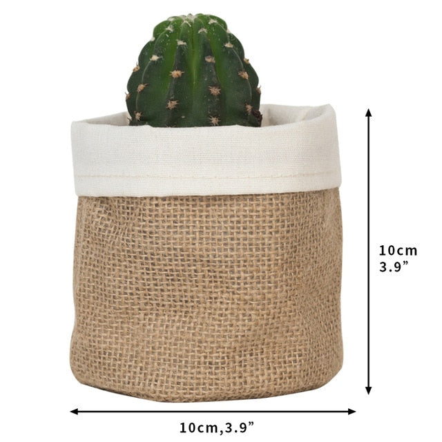 Desktop Plant Kraft Paper Flower Pot