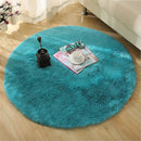 Fluffy Round Rug Carpets for Living Room