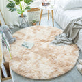 Fluffy Round Rug Carpets for Living Room