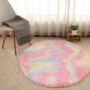 Fluffy Round Rug Carpets for Living Room