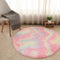 Fluffy Round Rug Carpets for Living Room