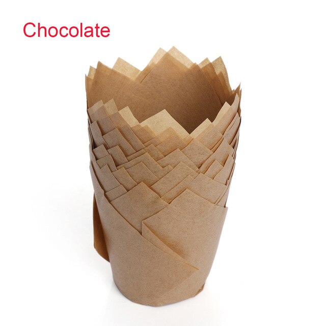 50pcs/pack Muffins Cup Paper Cupcake Wrappers