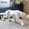 New Leopard Statue Figurine Modern Abstract