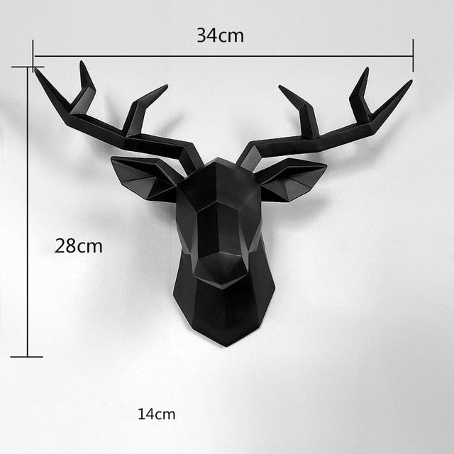 Home Decoration Accessories,3D Deer Head