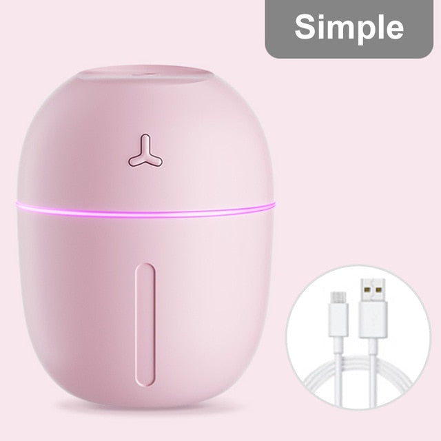 300ml Humidifier USB Ultrasonic Dazzle Cup