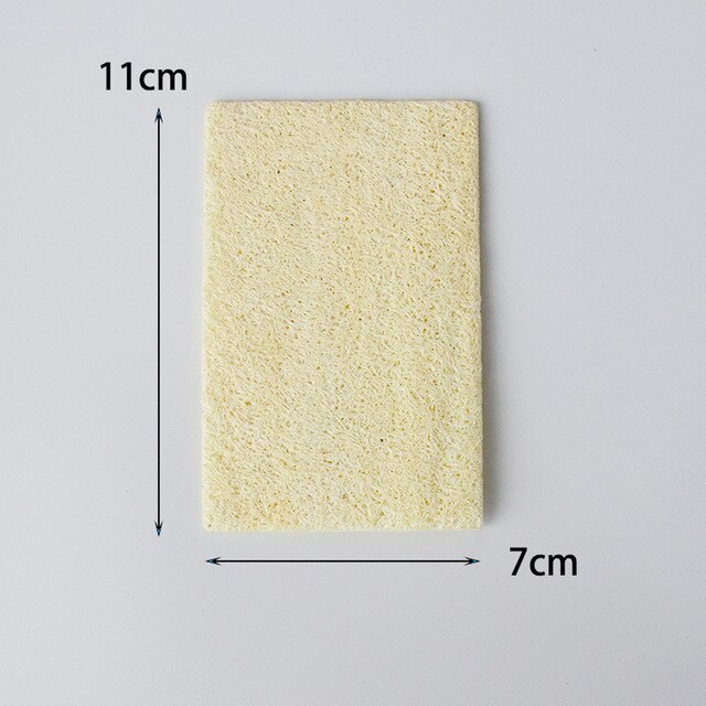 Natural Kitchen Anti-oil Kitchen Sponge Scrubber