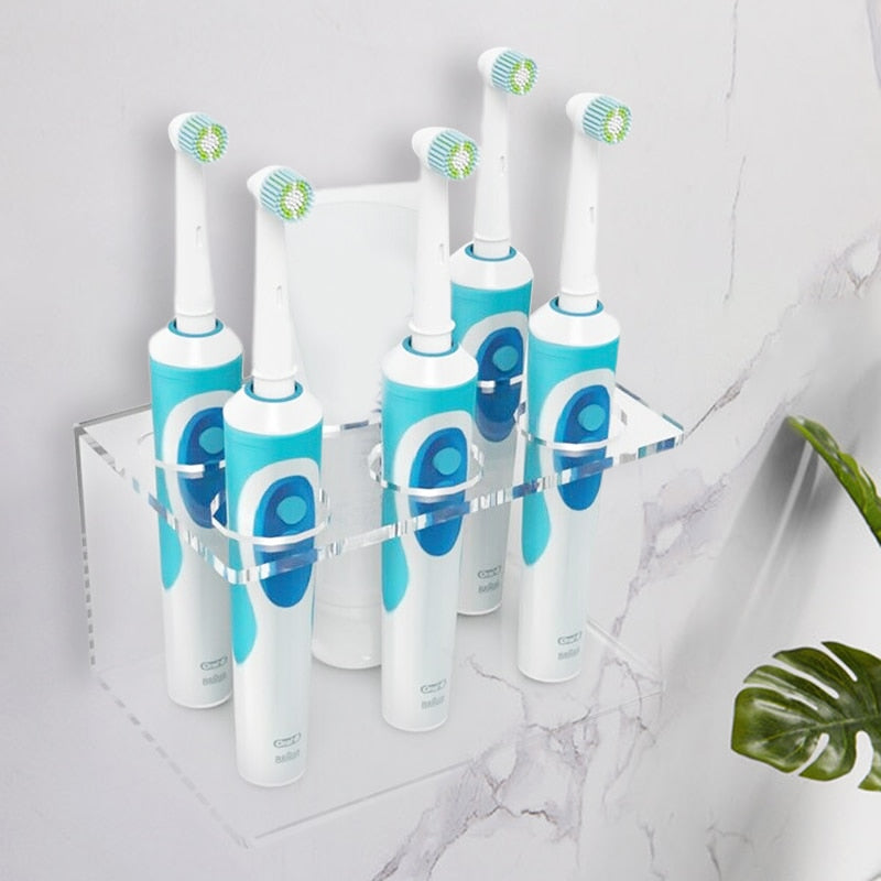 Acrylic Electric Toothbrush Holder